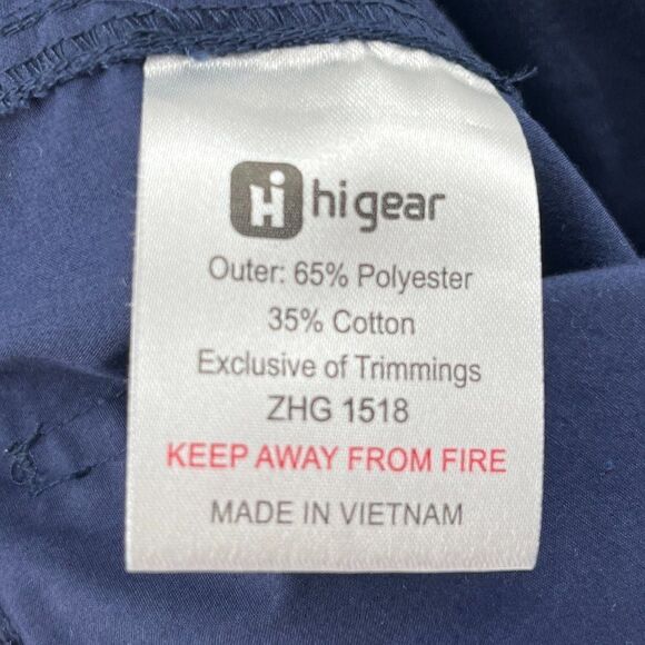 Hi Gear Pants Size 10 Cargo Navy Walking Outdoor Travel Hiking Utility - Picture 14 of 15